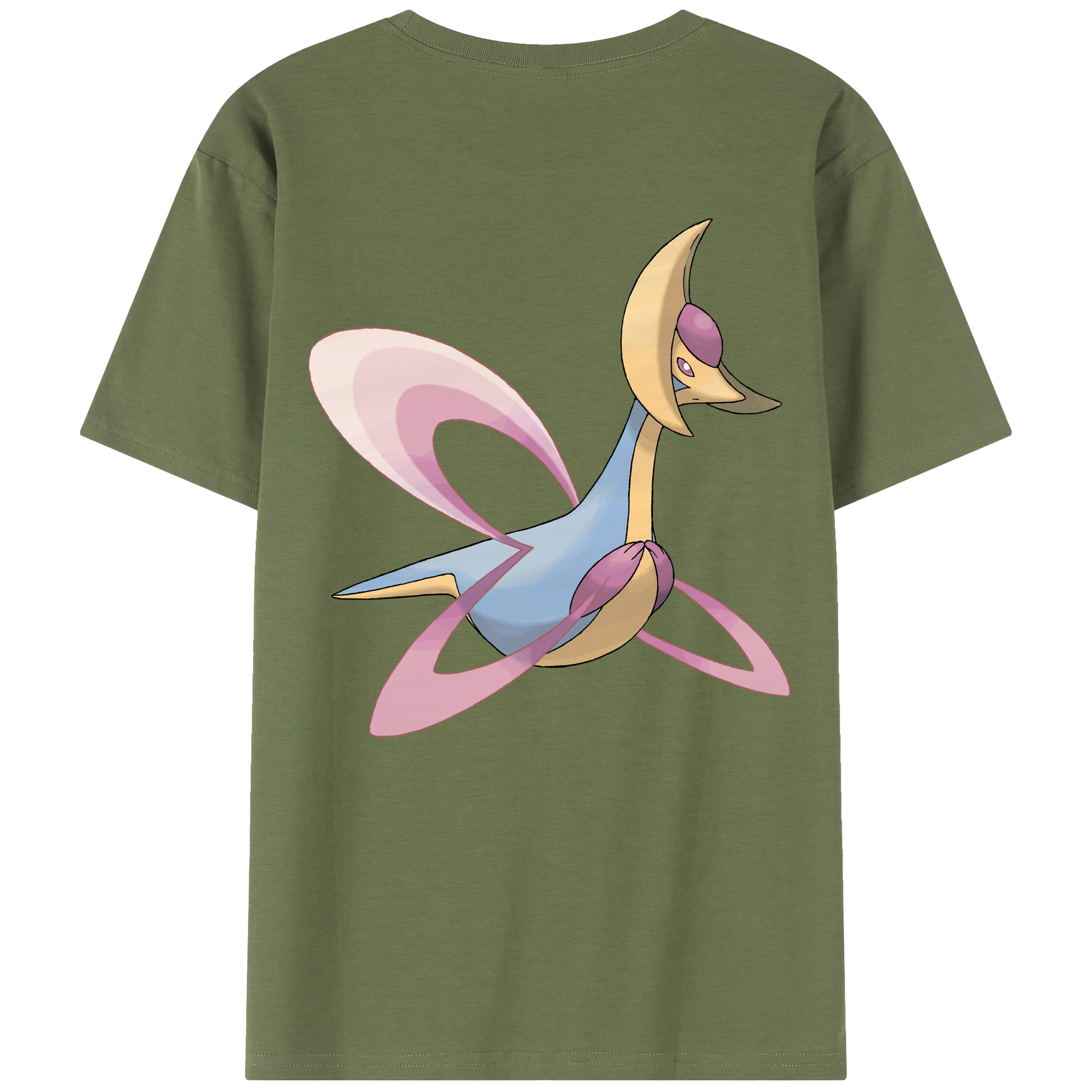 （画像用） ポケットモンスター Pokémon 綿100％半袖Tシャツ（背面プリント）